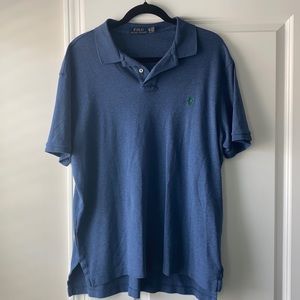 Short sleeve blue Polo